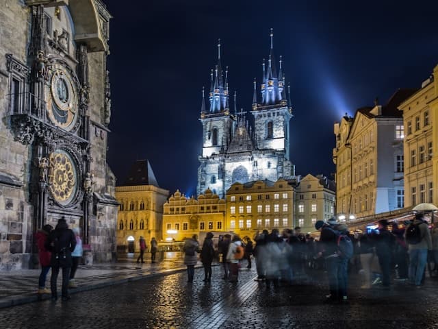 Central Europe skyline