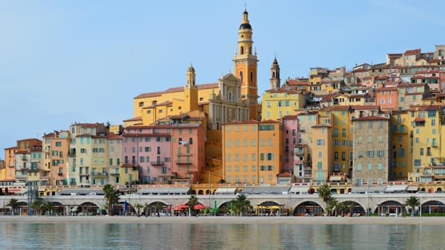 South of France skyline